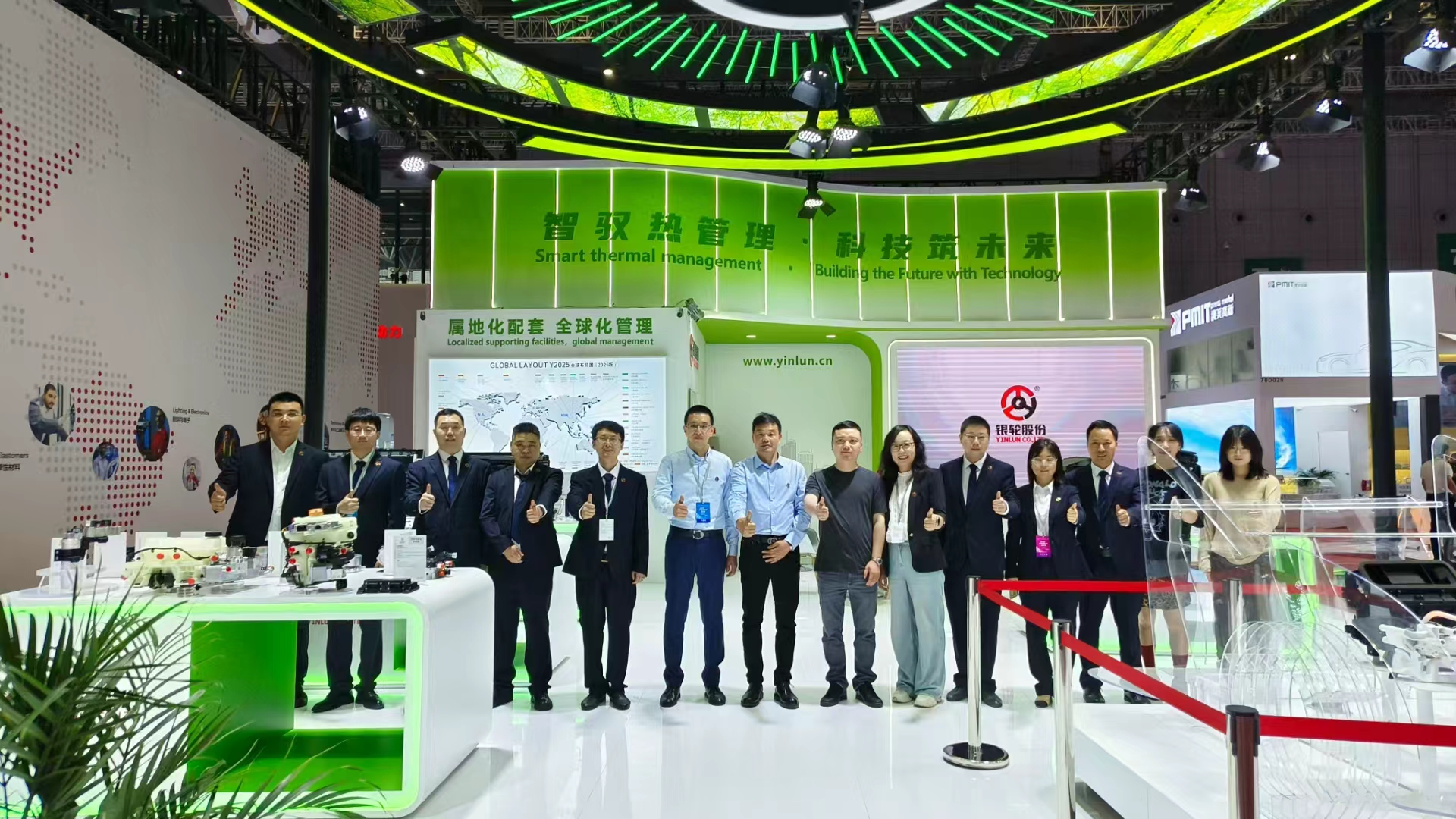 银轮股份亮相多个展会，彰显行业技术实力